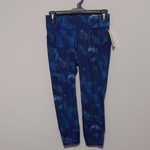 Blue Pocket Leggings Kids